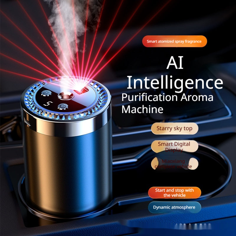 Diffuseur de voiture intelligent avec huile essentielle incluse