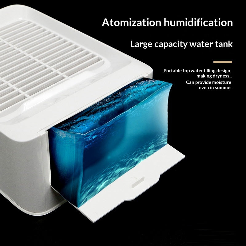 USB Desk Fan – Quiet 3-Speed Mini Fan for Dorm & Office