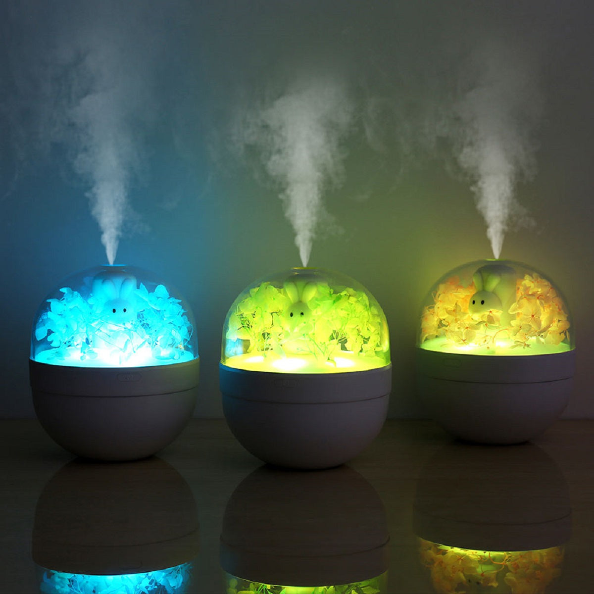 Rabbit Mini Humidifier, USB Cool Mist
