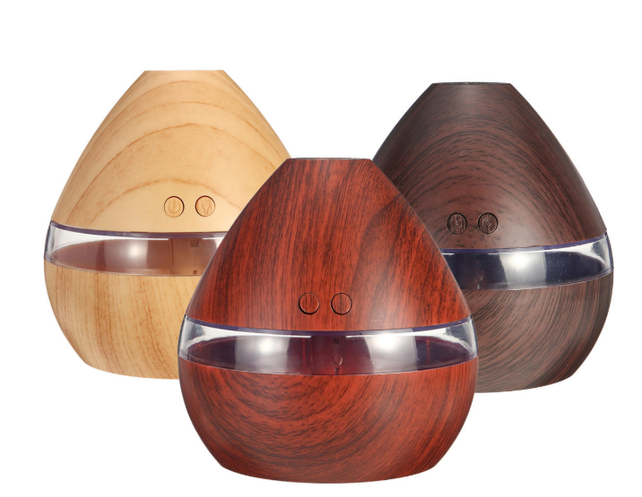 Diffuseur grain de bois 300 ml avec minuteur, moins de 30 dB