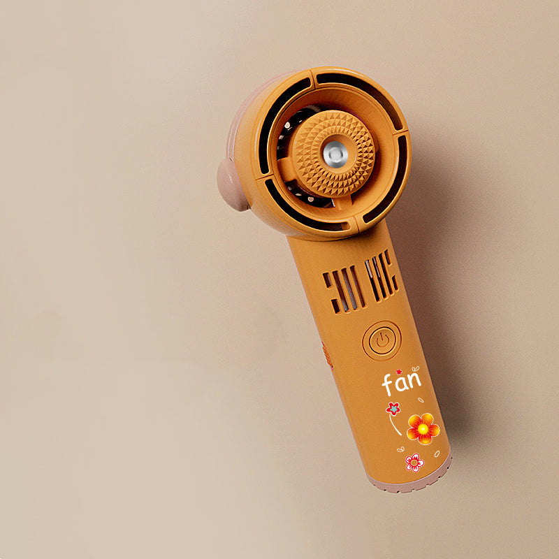 Handheld Bladeless Misting Fan, Rechargeable
