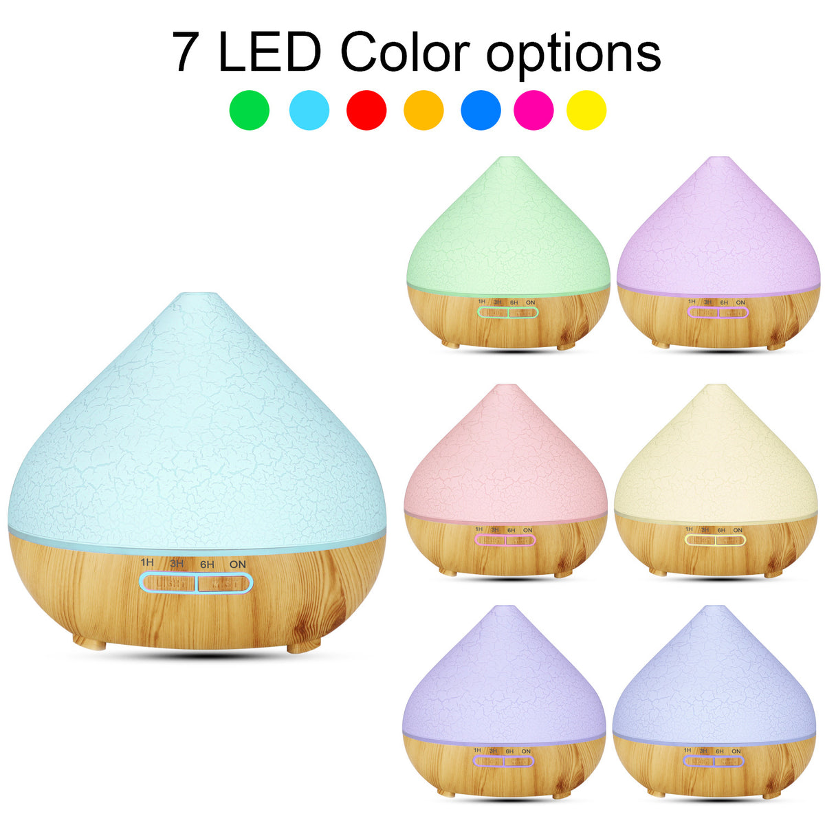 Flame Effect Aroma Diffuser with Remote