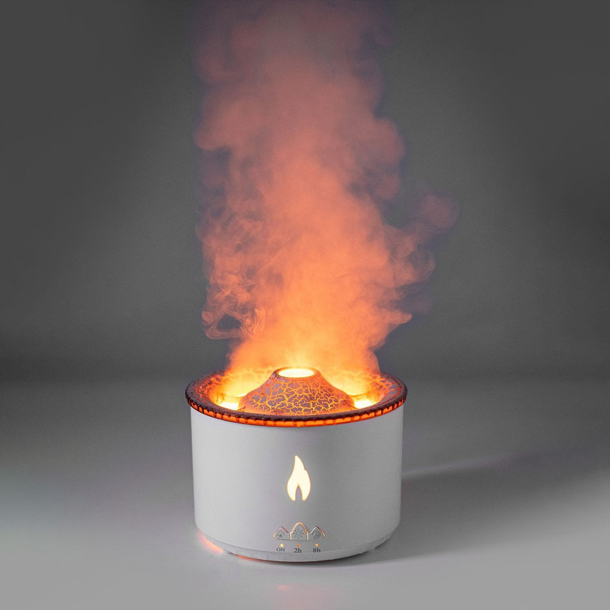 Volcano Diffuser with Flame and Jellyfish Effects