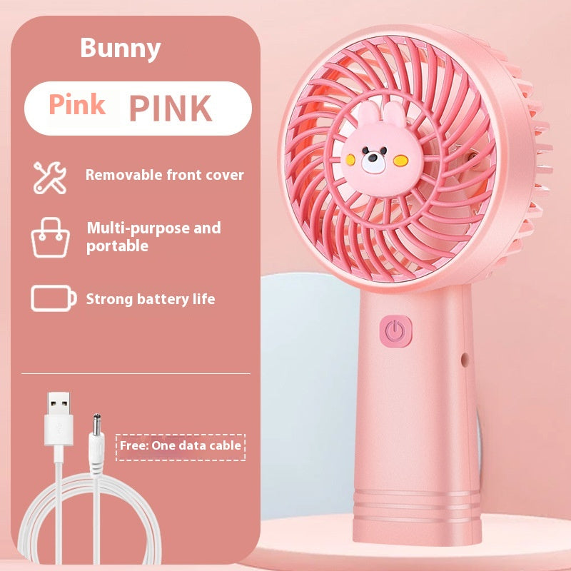 USB Rechargeable Handheld Fan – Portable Mini Fan