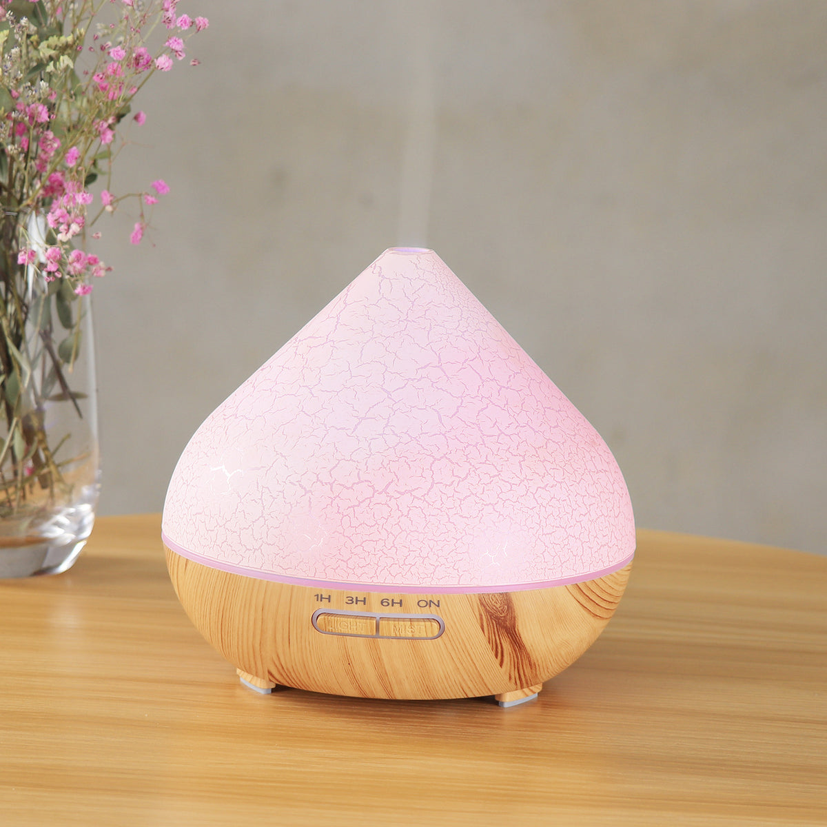 Flame Effect Aroma Diffuser with Remote