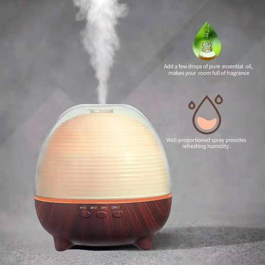 Wood Grain Essential Oil Diffuser, Ultrasonic