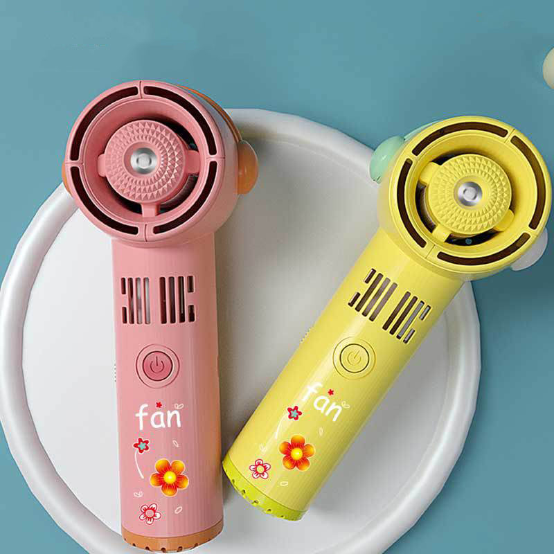 Handheld Bladeless Misting Fan, Rechargeable