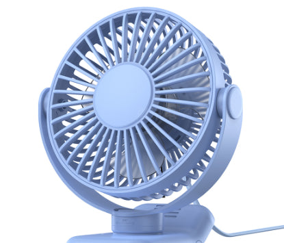 USB Desk Fan with 3 Speeds and Hanging Loop