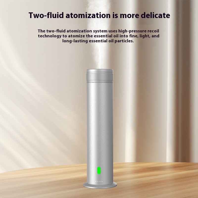 Waterless Nebulising Diffuser, Metal with Remote