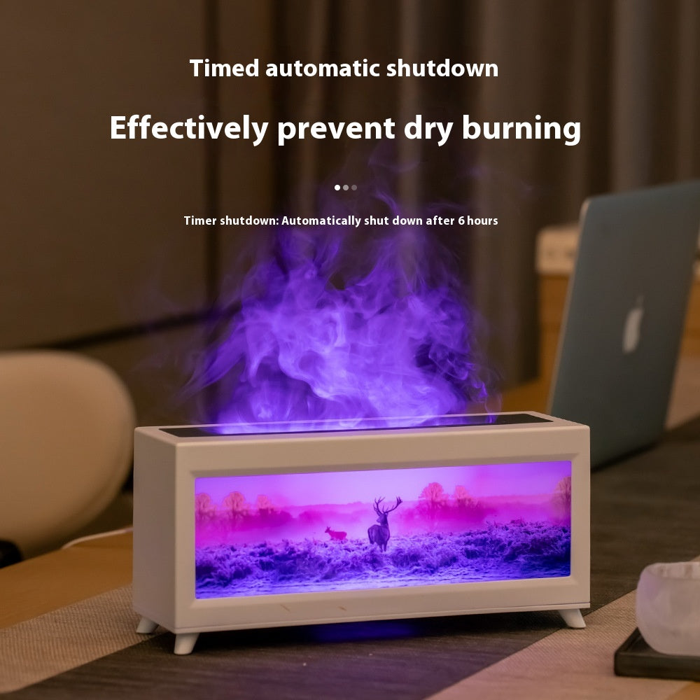 Aroma Diffuser with Remote and Two Mist Outlets