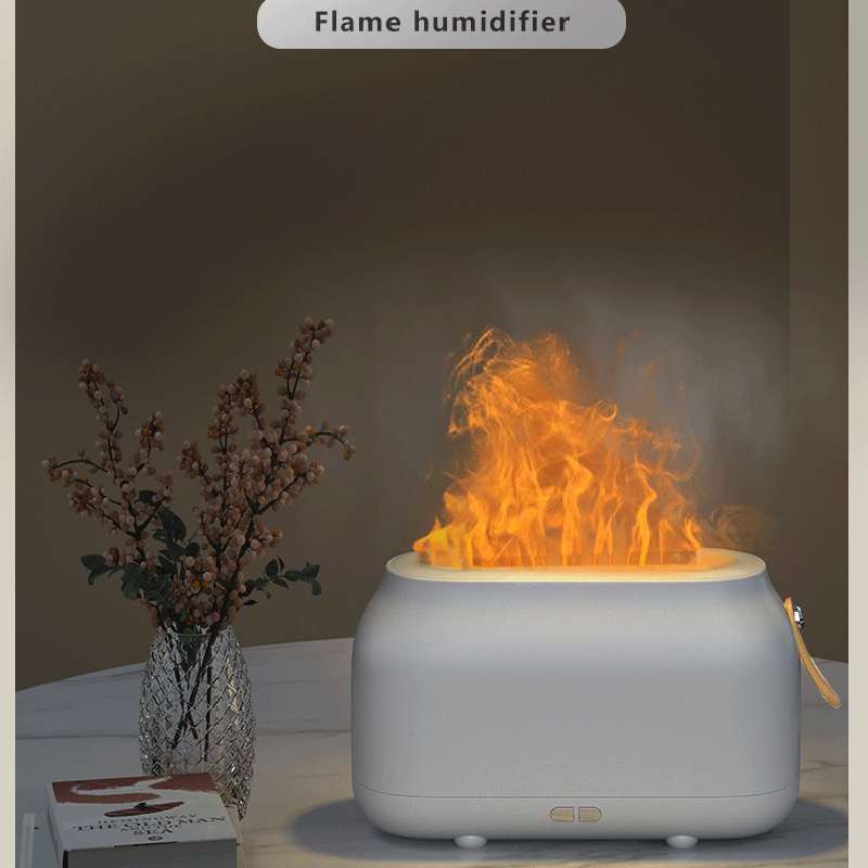 Flame Diffuser with Three Light Colours, 180ml