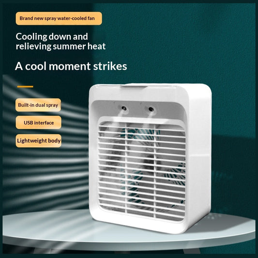 USB Desk Fan – Quiet 3-Speed Mini Fan for Dorm & Office